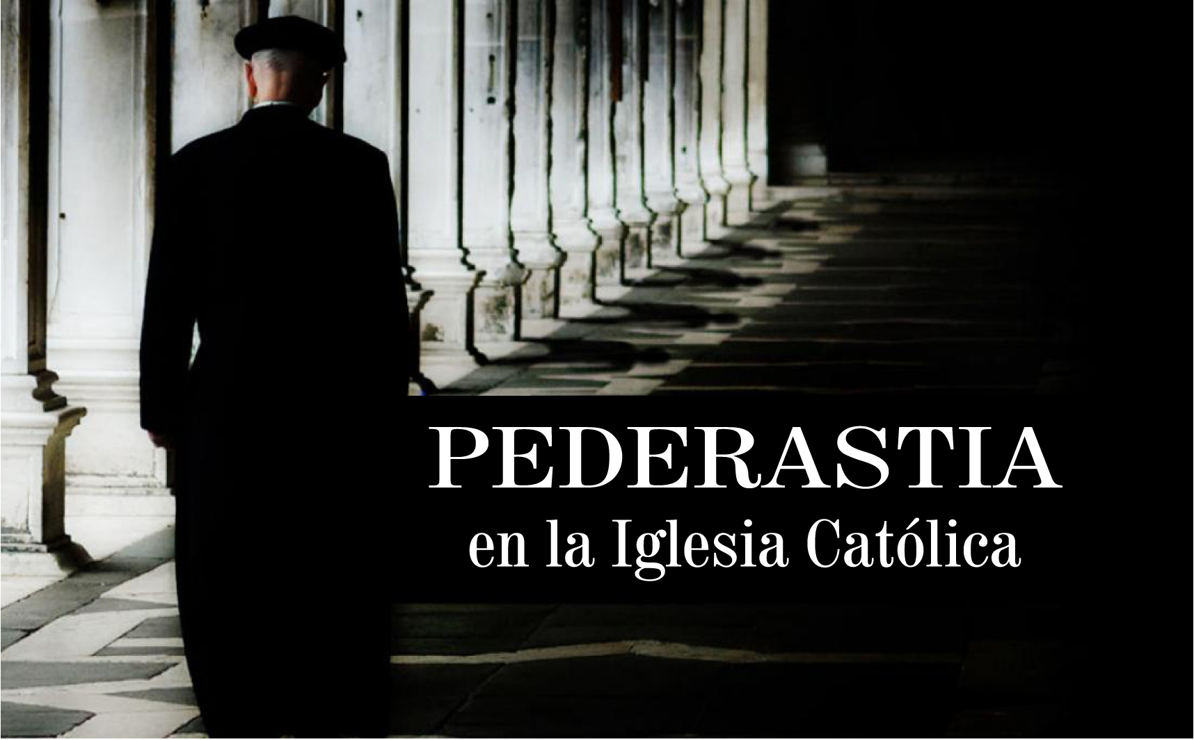 Foto sobre la pederastia en la Iglesia Católica